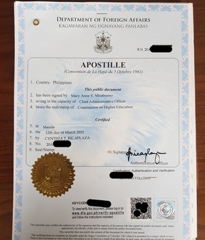 2021 3. APOSTILLE
