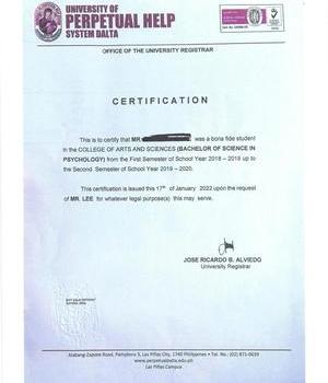 UNIVERSITY OF PERPETUAL HELP S