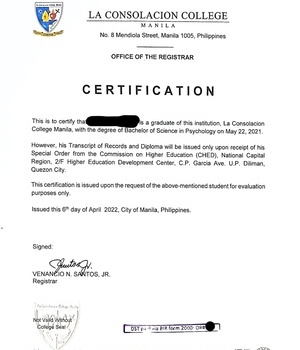LA CONSOLACION COLLEGE