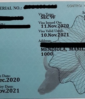 9F student visa