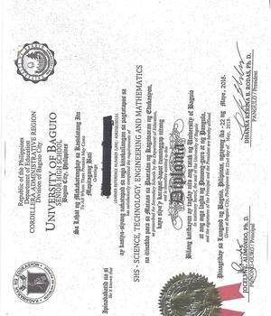 UNIVERSITY OF BAGUIO HIGH SCHO