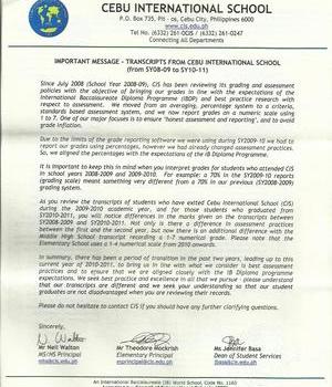 CEBU INTENATIONAL SCHOOL / CIS
