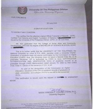 UNIVERSITY OF THE PHILIPPINES