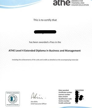 U.K GRADUATE LEVEL 4  COLLEGE 