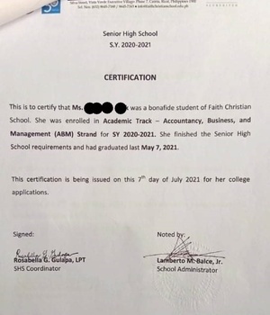 FAITH CHRISTIAN SCHOOL
