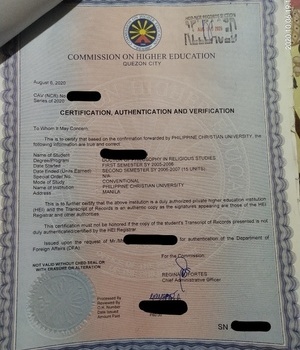 PHILIPPINE CHRISTIAN UNIVERSIT