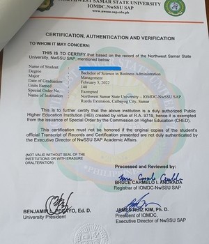 NORTHWEST SAMAR STATE UNIVERSI