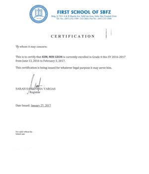 FIRST SCHOOL OF SBFZ
