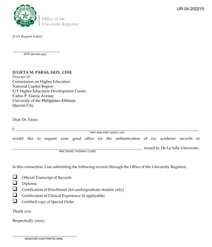 DLSU DE LA SALLE UNIVERSITY ​​