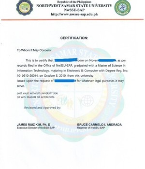 NORTHWEST SAMAR STATE UNIVERSI