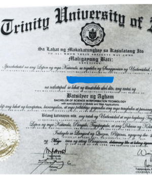 TRINITY UNIVERSITY OF ASIA(필리핀