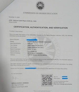 25년 12월 14일 서류완료 DLSU  De La S