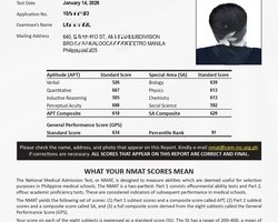 26년 1월 의대시험 NMAT 91% 취득