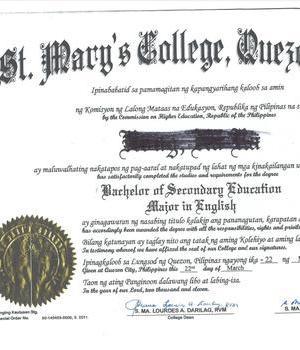 26년 상반기 ST MARY`S COLLEGE QUEZ