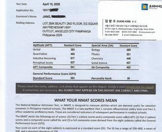 26년 4월  NMAT 50% RESULT