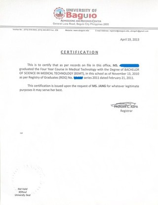 UNIVERSITY OF BAGUIO